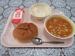 8月26日給食メニュー